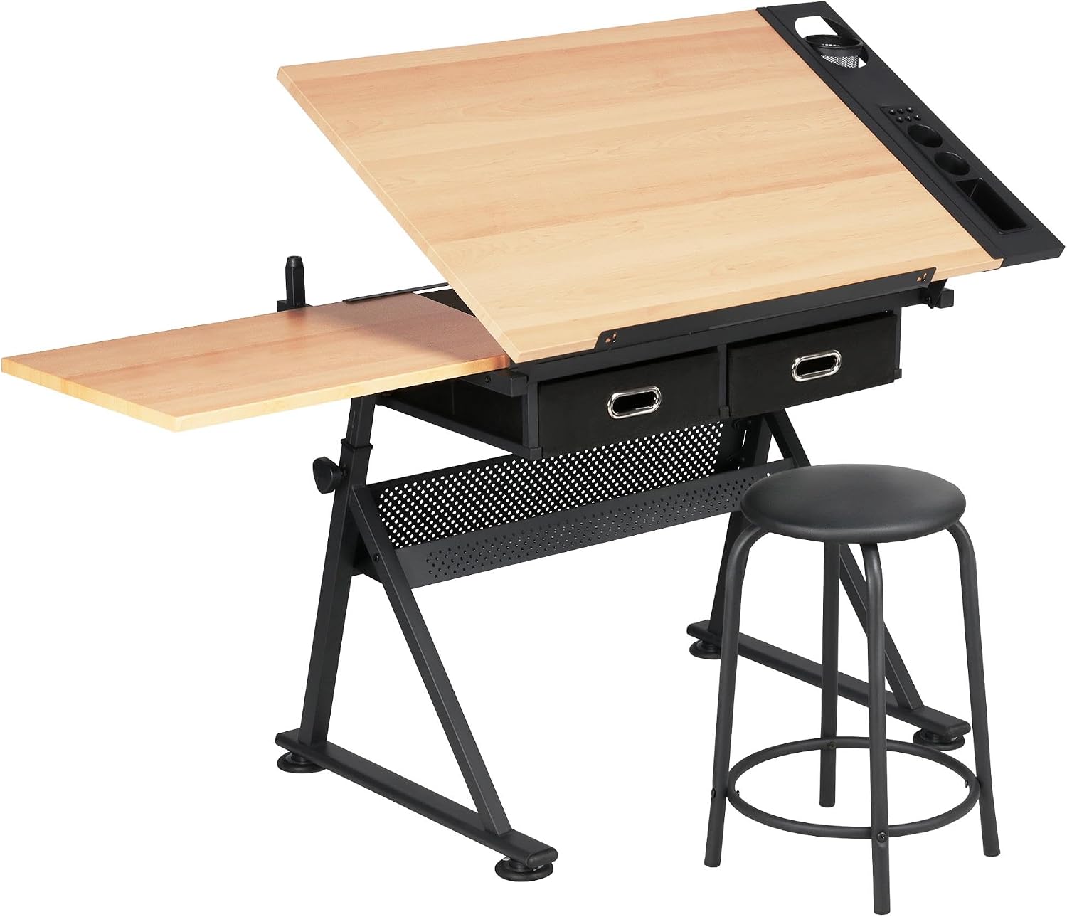 Art Craft And - Adjustable Drafting Table Art Desk With