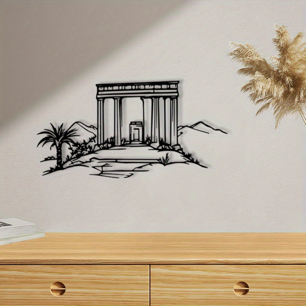 Art & Craft Fair - CIFBUY Iron Wall Art Religious Mural