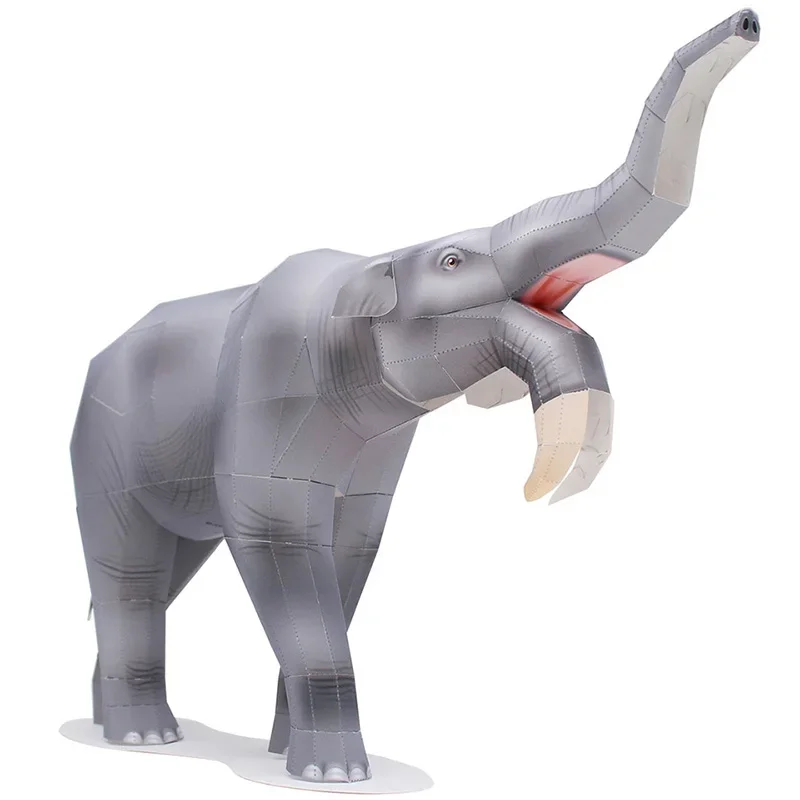 Art And Craft Nature - Deinotherium Elephant Origami Art Folding Mini