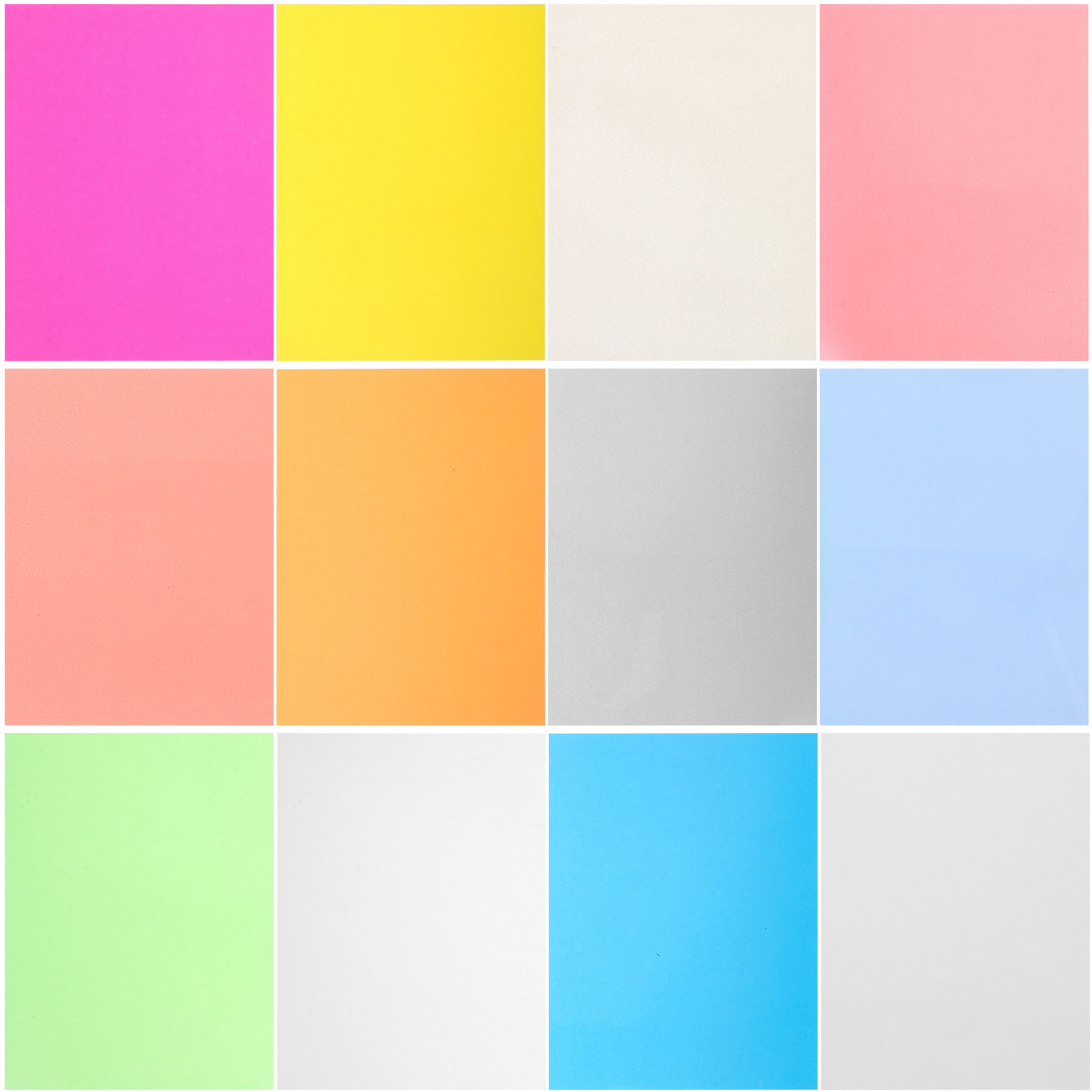 Art Craft Easy With Paper - 12Pcs Heat Shrinkable Sheets Bright Shrink