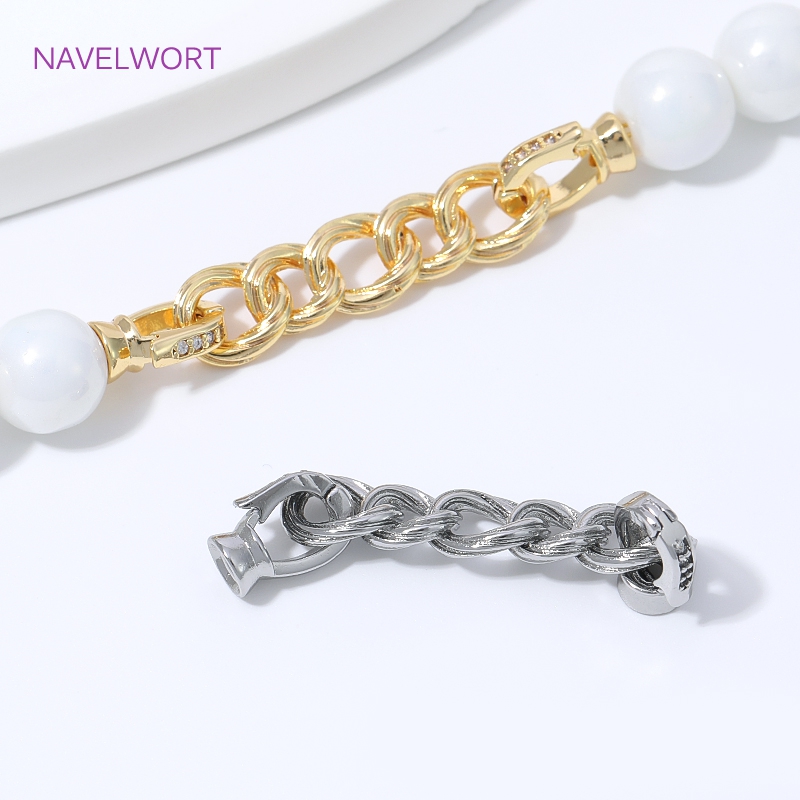 Art Craft Making - 18K Gold Plated Twisted Rope Jewelry