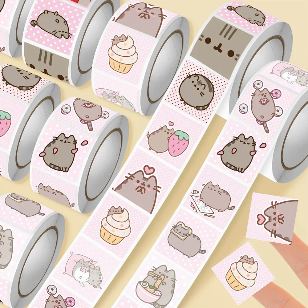Art Craft And - Hou 500pcs Pusheen Cartoon Cat Roll