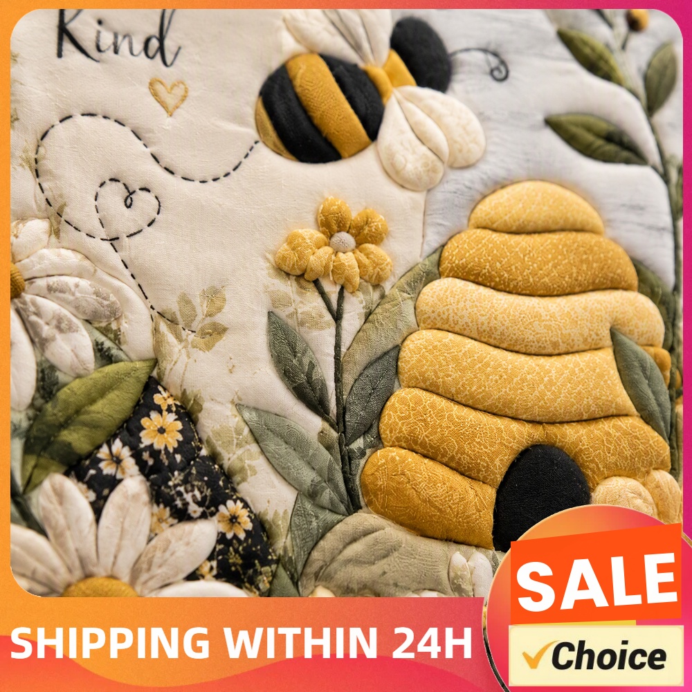 Art Craft And - Bee Themed DIY Fabric Art Kit