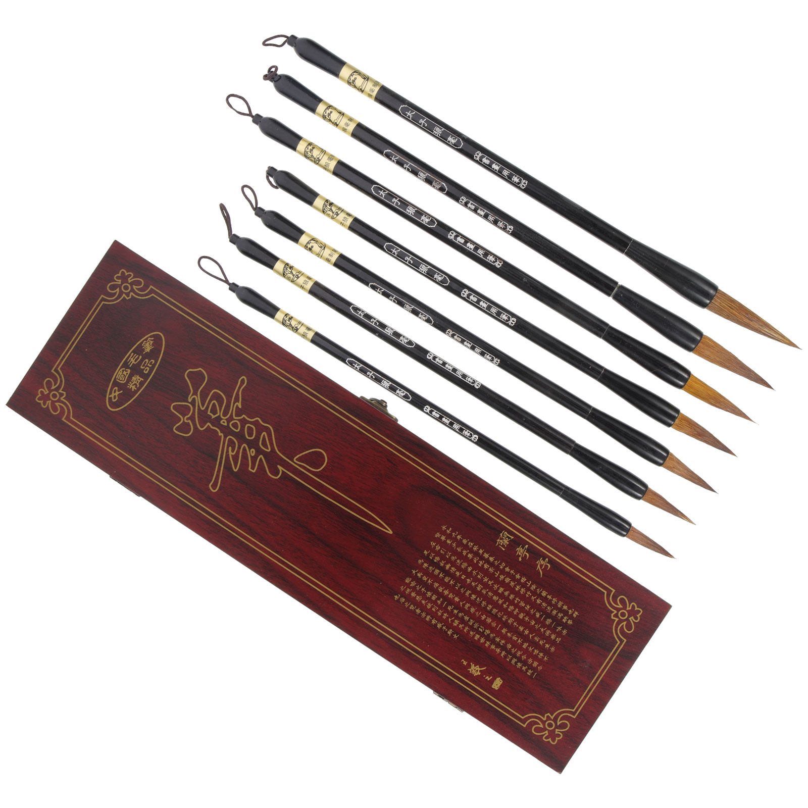 Watercolor Brush Pen - 1Set Professional Wolf Hair Calligraphy Brush