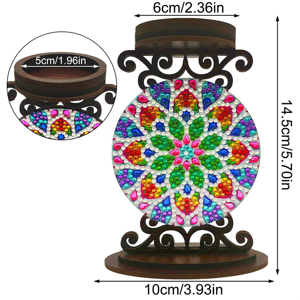 Flower candle holder Halloween - Art Craft Halloween ulasan dan harga