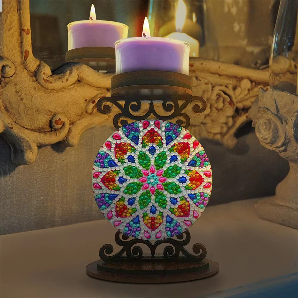 Flower candle holder Halloween - Art Craft Halloween ulasan dan harga