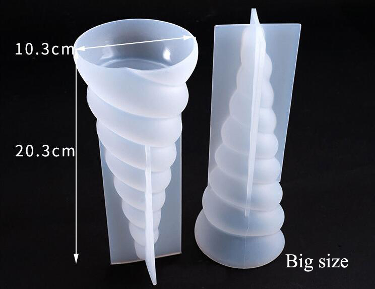 3D Unicorn Horn Silicone Mold  - Art Craft Unicorn ulasan dan harga
