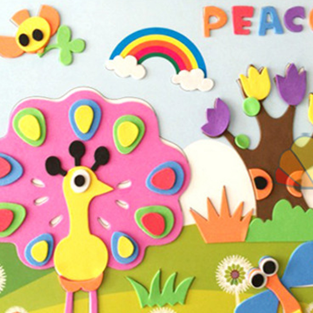 20Pcs Assorted Color Eva Craft - Art Craft In Paper ulasan dan harga