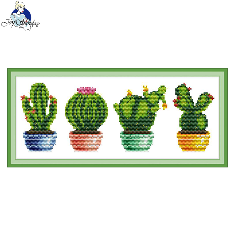 Joy Sunday Cross Stitch Kit Ha - Art Craft Easy With Paper ulasan dan harga