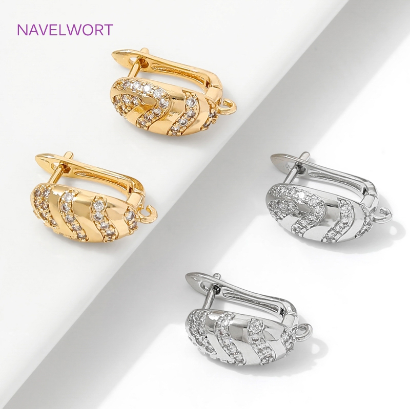18K Gold Plated Brass Earwires - Art Craft Making ulasan dan harga