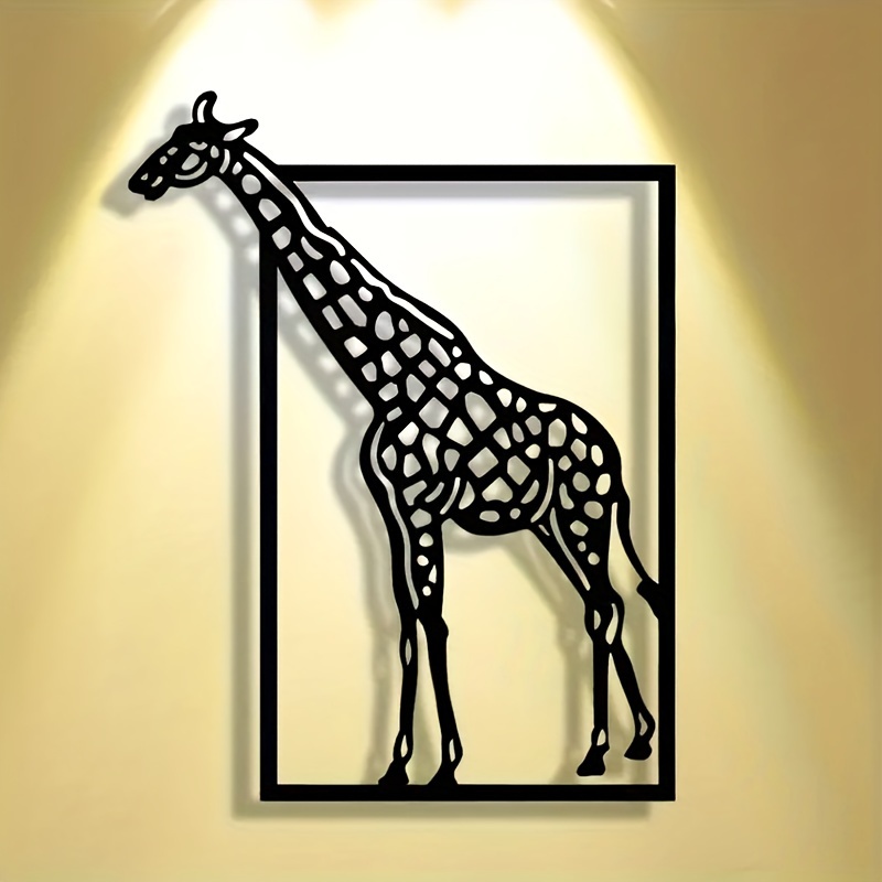 Abstract giraffe metal wall ar - Art Craft Halloween ulasan dan harga