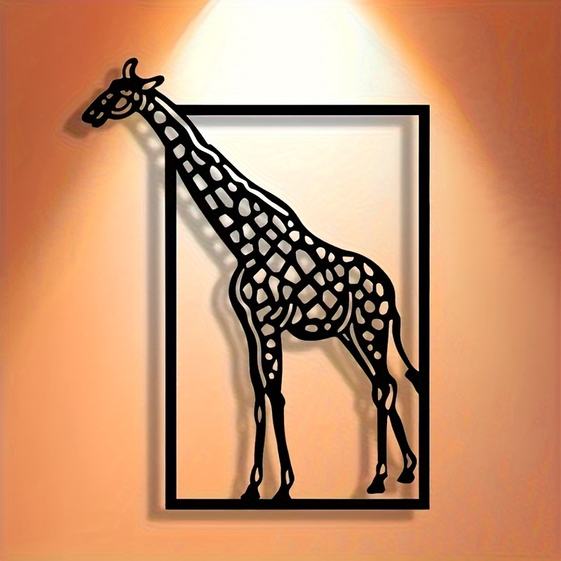 Abstract giraffe metal wall ar - Art Craft Halloween ulasan dan harga