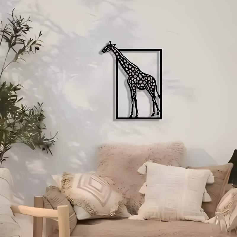 Abstract giraffe metal wall ar - Art Craft Halloween ulasan dan harga