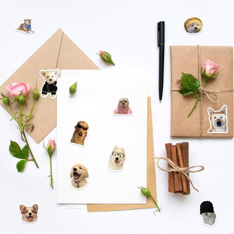 Creative Dog Face Stickers Pap - Art Craft Easy With Paper ulasan dan harga