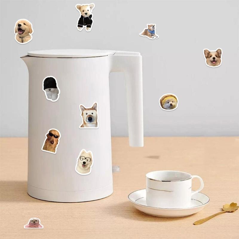 Creative Dog Face Stickers Pap - Art Craft Easy With Paper ulasan dan harga