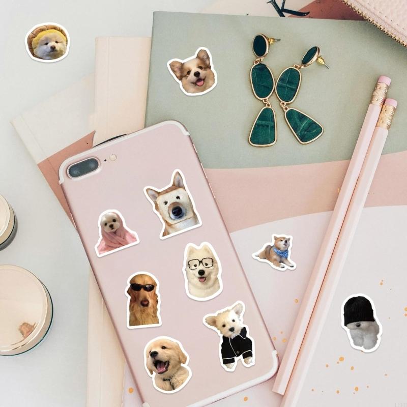 Creative Dog Face Stickers Pap - Art Craft Easy With Paper ulasan dan harga