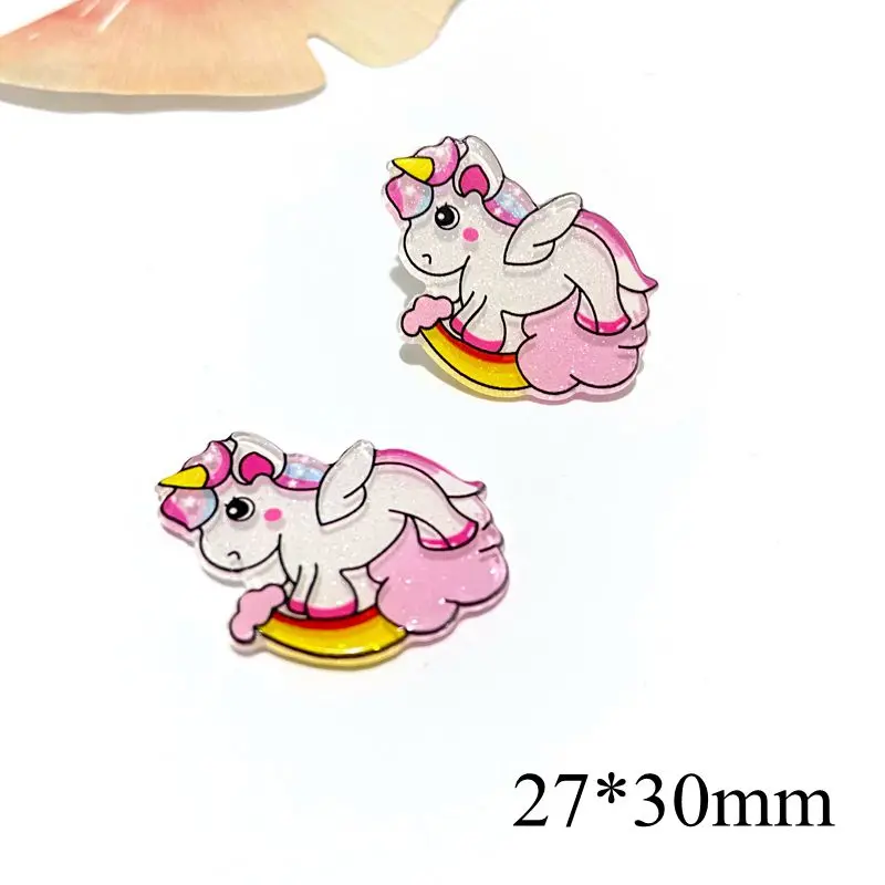 10Pcs/lots New Planar Unicorn  - Art Craft Unicorn ulasan dan harga