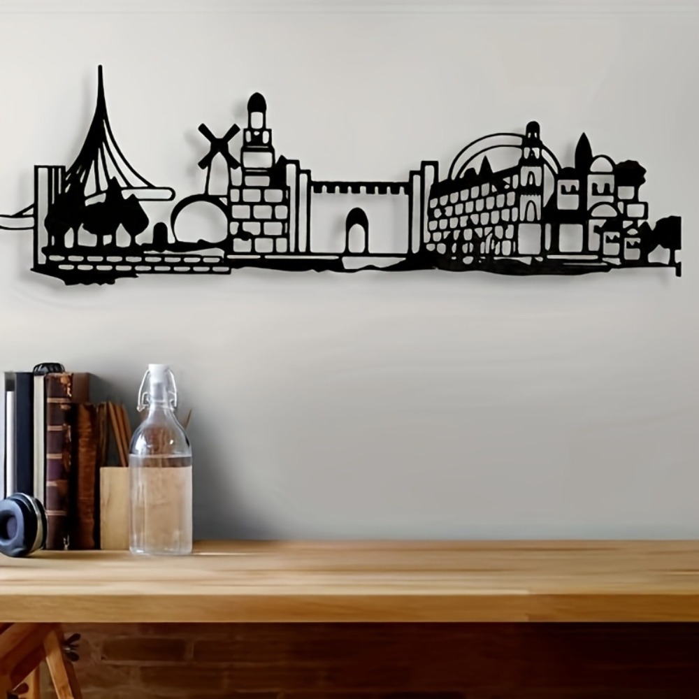 CIFBUY Metal Wall Art Jerusale - Art & Craft Fair ulasan dan harga