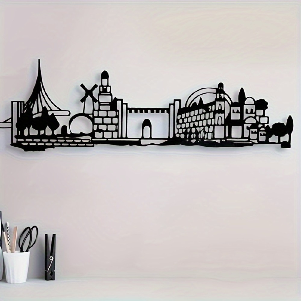 CIFBUY Metal Wall Art Jerusale - Art & Craft Fair ulasan dan harga