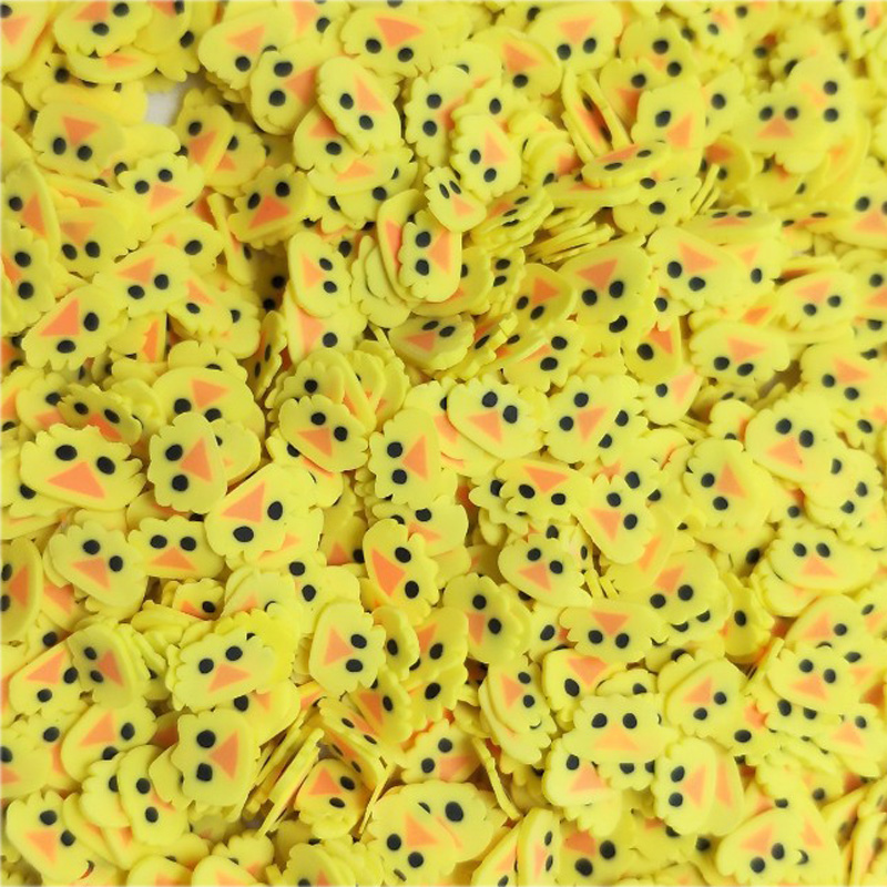 50g/lot Cute Yellow Duck Slice - Art Craft Duck ulasan dan harga