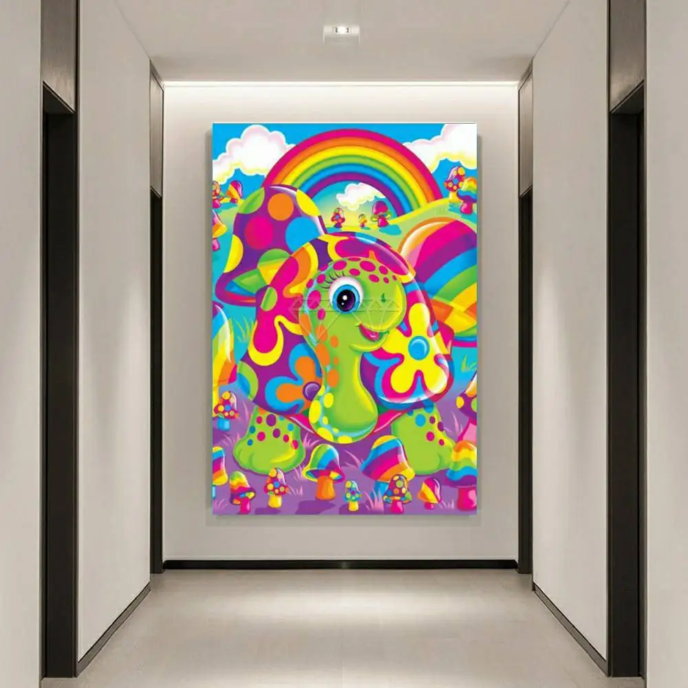 1PC frameless Paint Cartoon An - Art Craft Unicorn ulasan dan harga