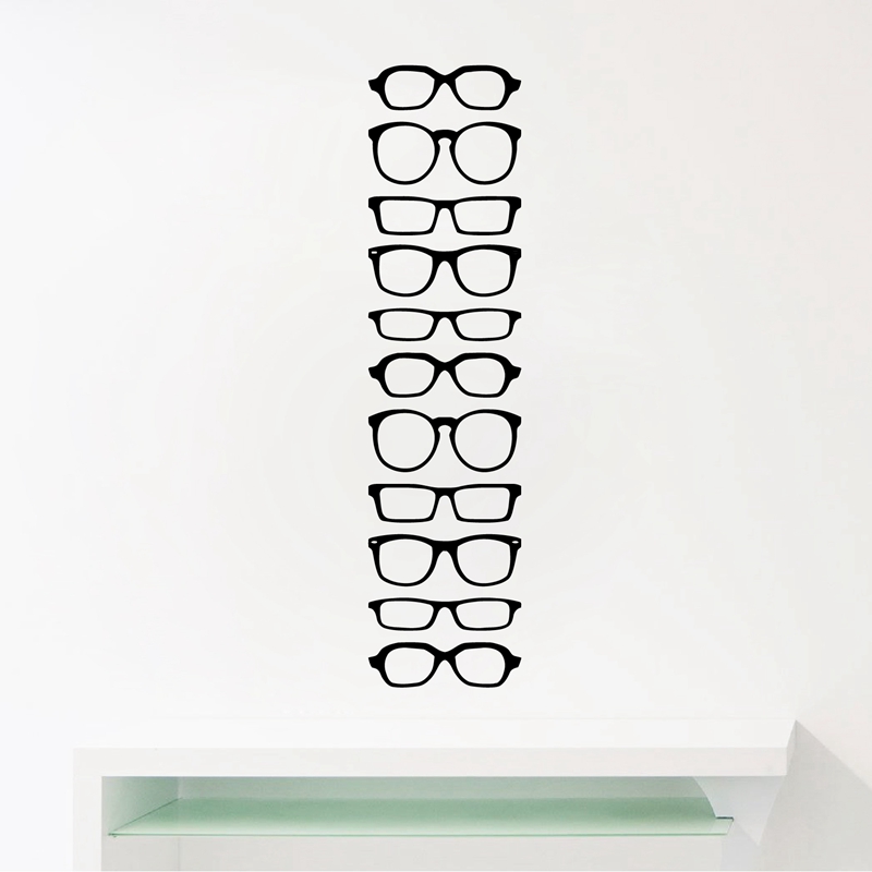 Glasses Hipster Strip Vinyl Wa - Art Craft Glasses ulasan dan harga