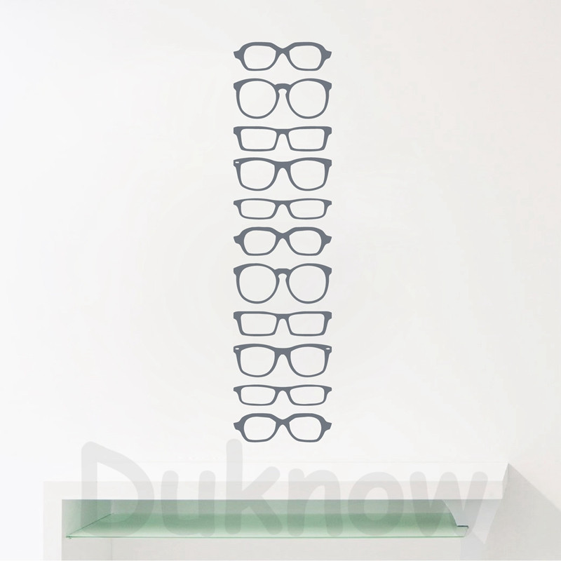 Glasses Hipster Strip Vinyl Wa - Art Craft Glasses ulasan dan harga