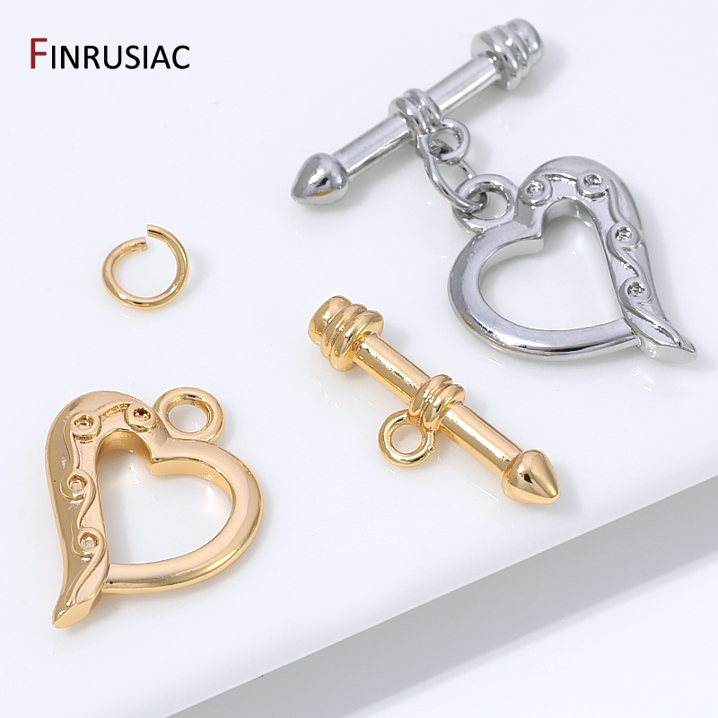 14K Gold Plated Brass Heart Sh - Art Craft Making ulasan dan harga