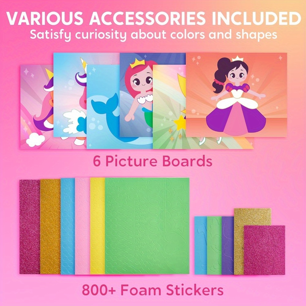 Foam Art Kit for Kids EVA Foam - Art Craft Unicorn ulasan dan harga