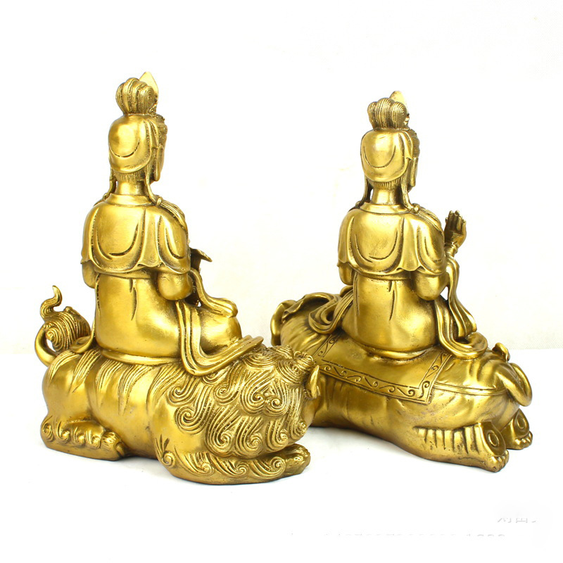 Manjushri Samantabhadra Buddha - Art Craft Elephant ulasan dan harga