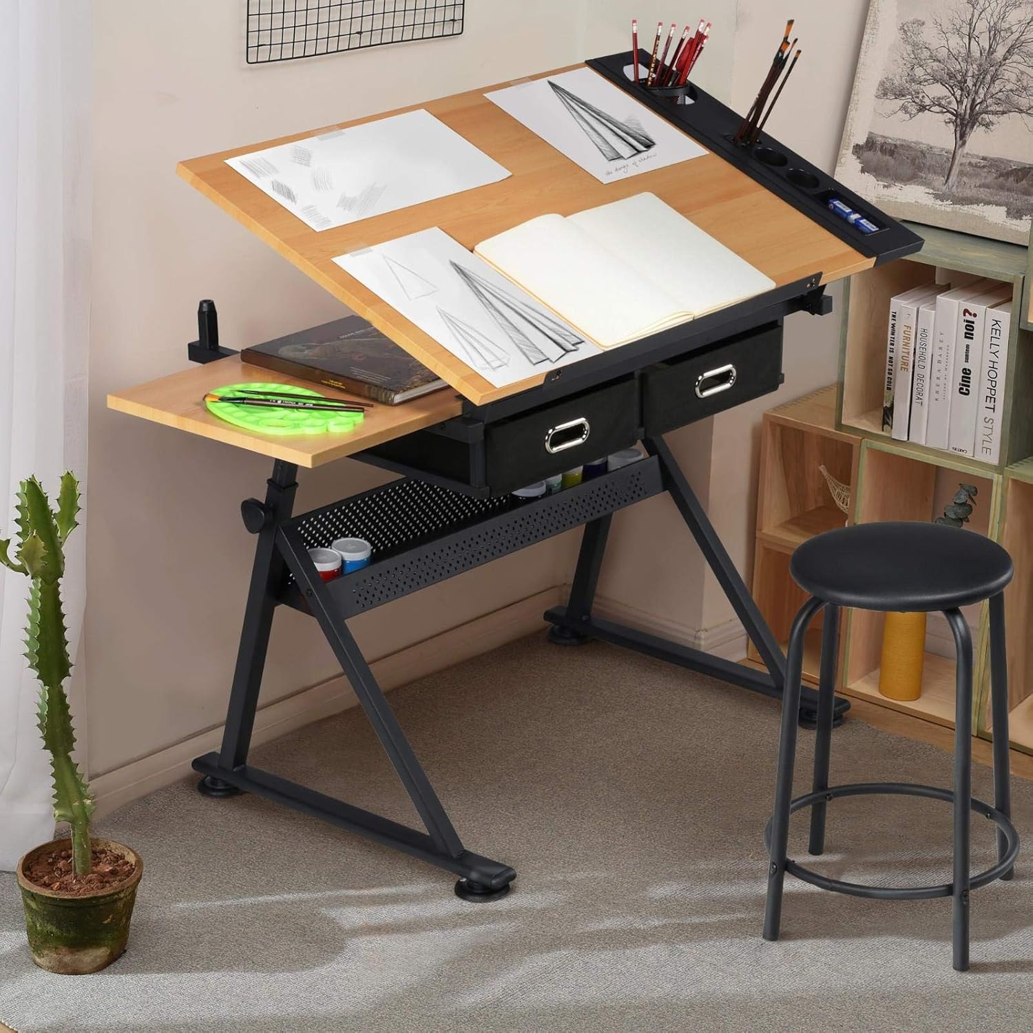 Adjustable Drafting Table Art  - Art Craft And ulasan dan harga