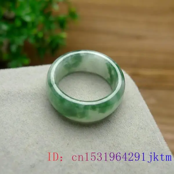 Green Jade Ring Natural Gemsto - Art Craft Materials ulasan dan harga