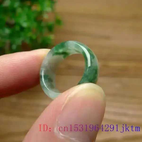 Green Jade Ring Natural Gemsto - Art Craft Materials ulasan dan harga