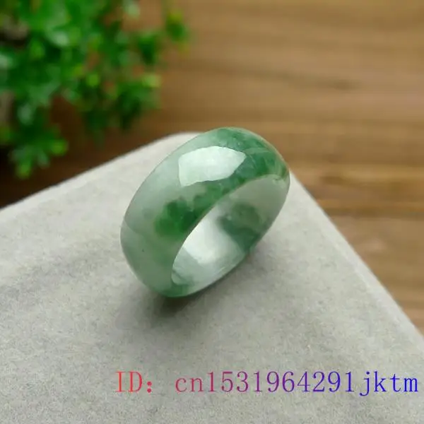 Green Jade Ring Natural Gemsto - Art Craft Materials ulasan dan harga
