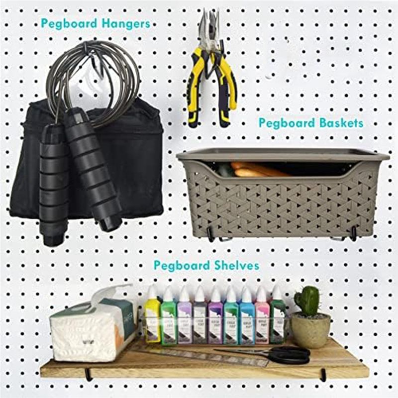 75STO-Peg Board Shelf Hooks, 8 - Art Craft Board ulasan dan harga