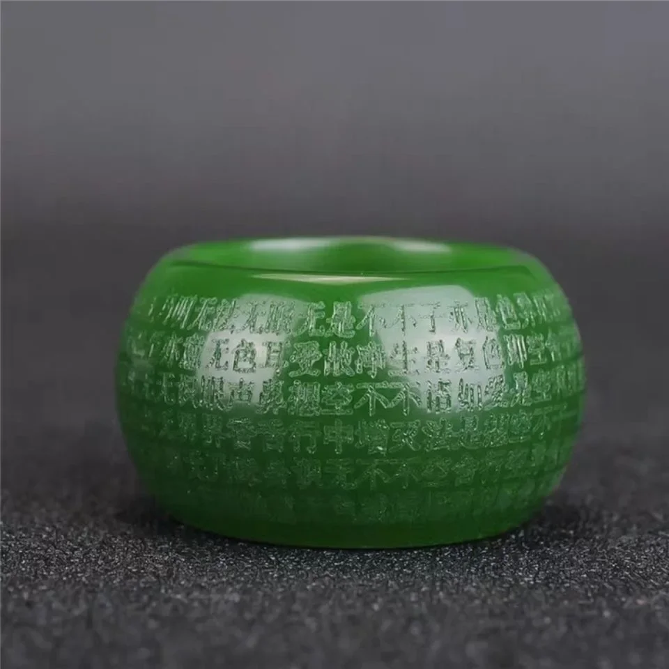 Natural Green Jade 22mm Ring H - Art Craft And ulasan dan harga