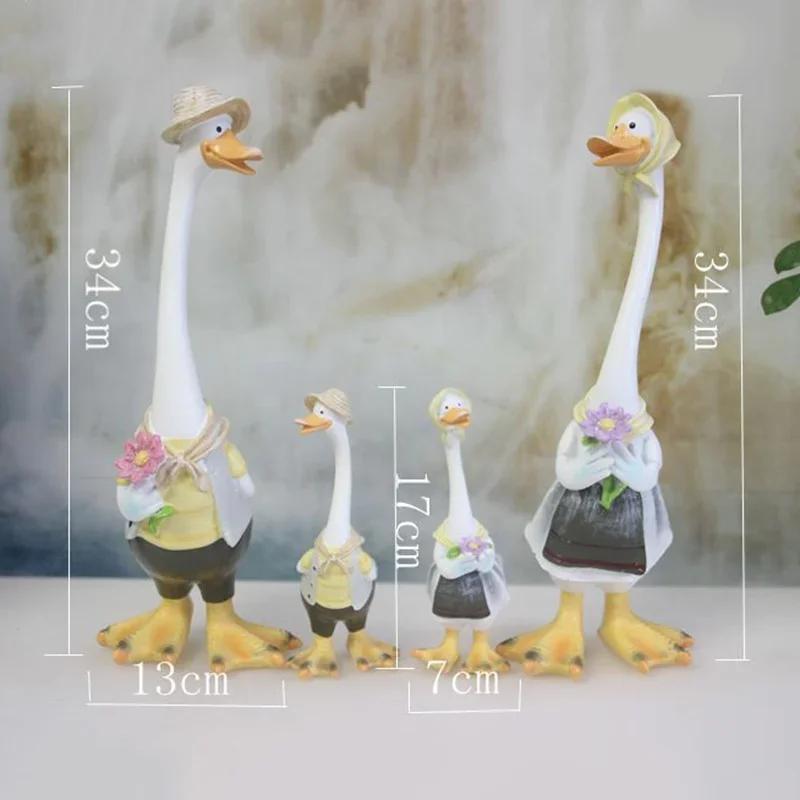 New Garden Statue Resin Duck C - Art Craft Duck ulasan dan harga