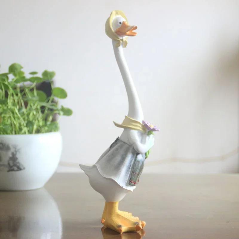 New Garden Statue Resin Duck C - Art Craft Duck ulasan dan harga