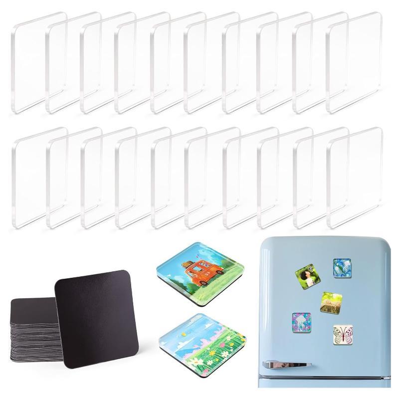 5Sets DIY Transparent Acrylic  - Art Craft Materials ulasan dan harga