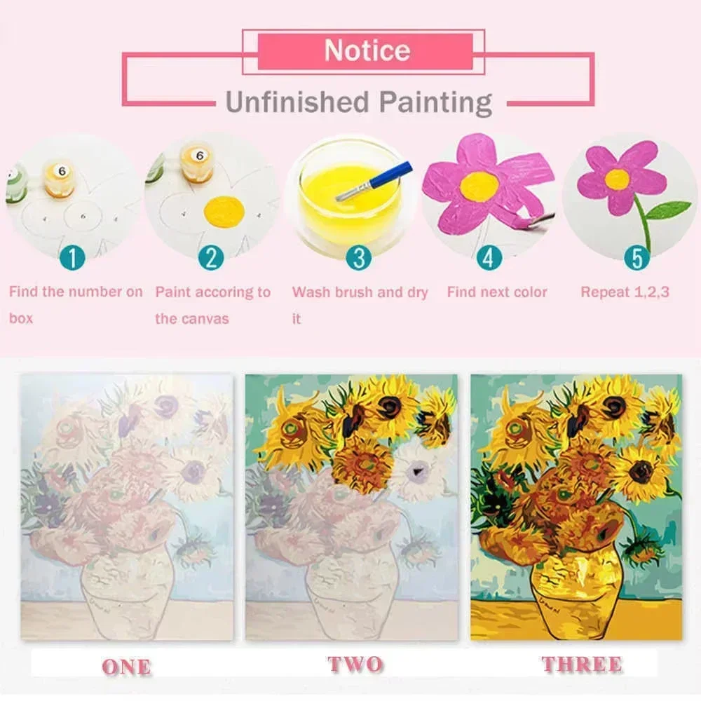 Paint By Numbers Kit for Adult - Art Craft Duck ulasan dan harga