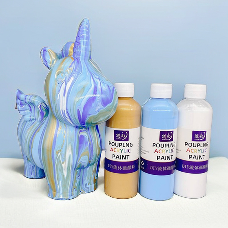 Acrylic Paints Set Fluid Unico - Art Craft Unicorn ulasan dan harga