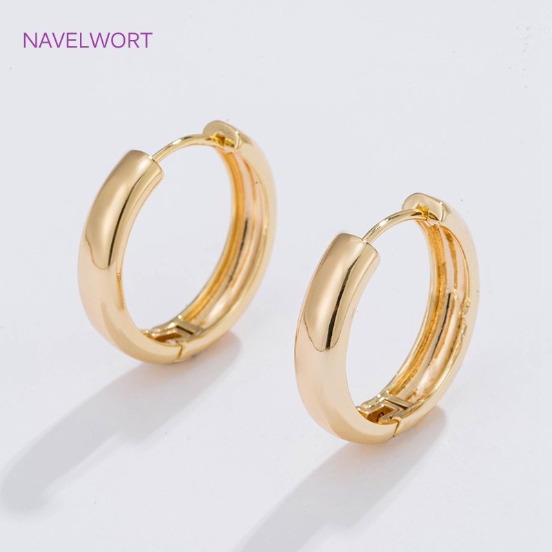 6 Sizes Gold Plated Circle Hoo - Art Craft Making ulasan dan harga