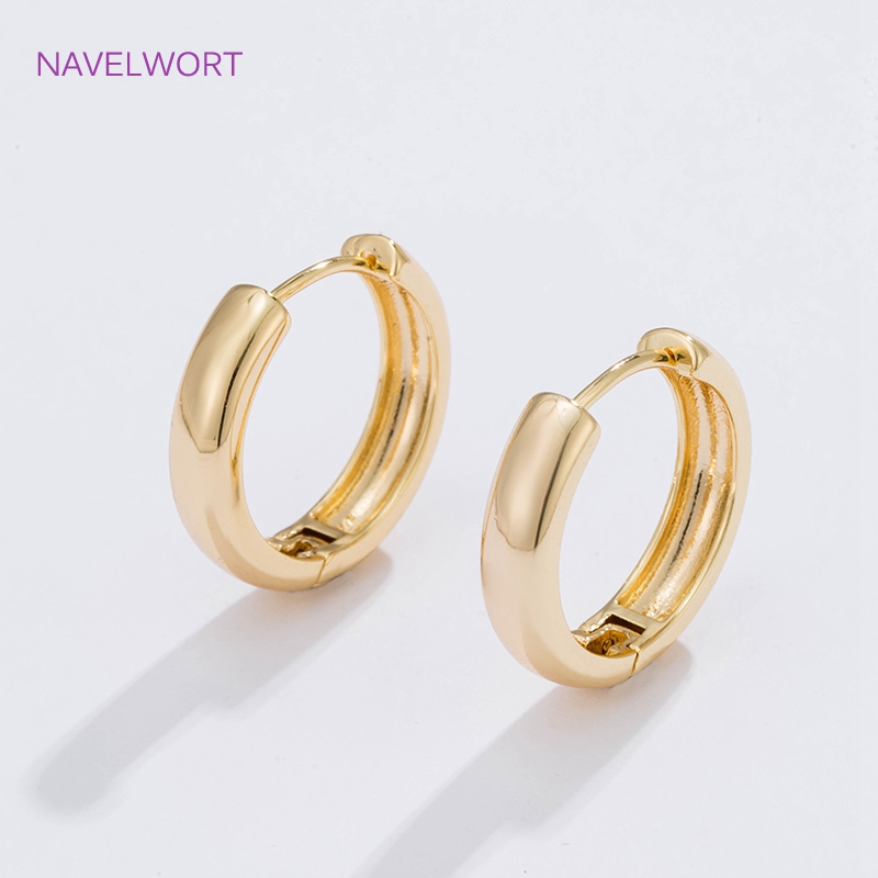 6 Sizes Gold Plated Circle Hoo - Art Craft Making ulasan dan harga