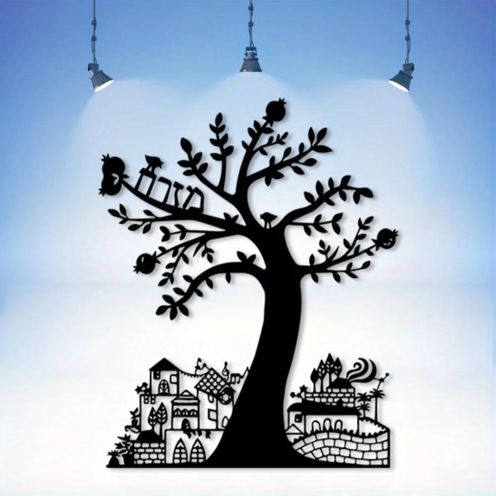 CIFBUY Metal Wall Art Pomegran - Art Craft And ulasan dan harga