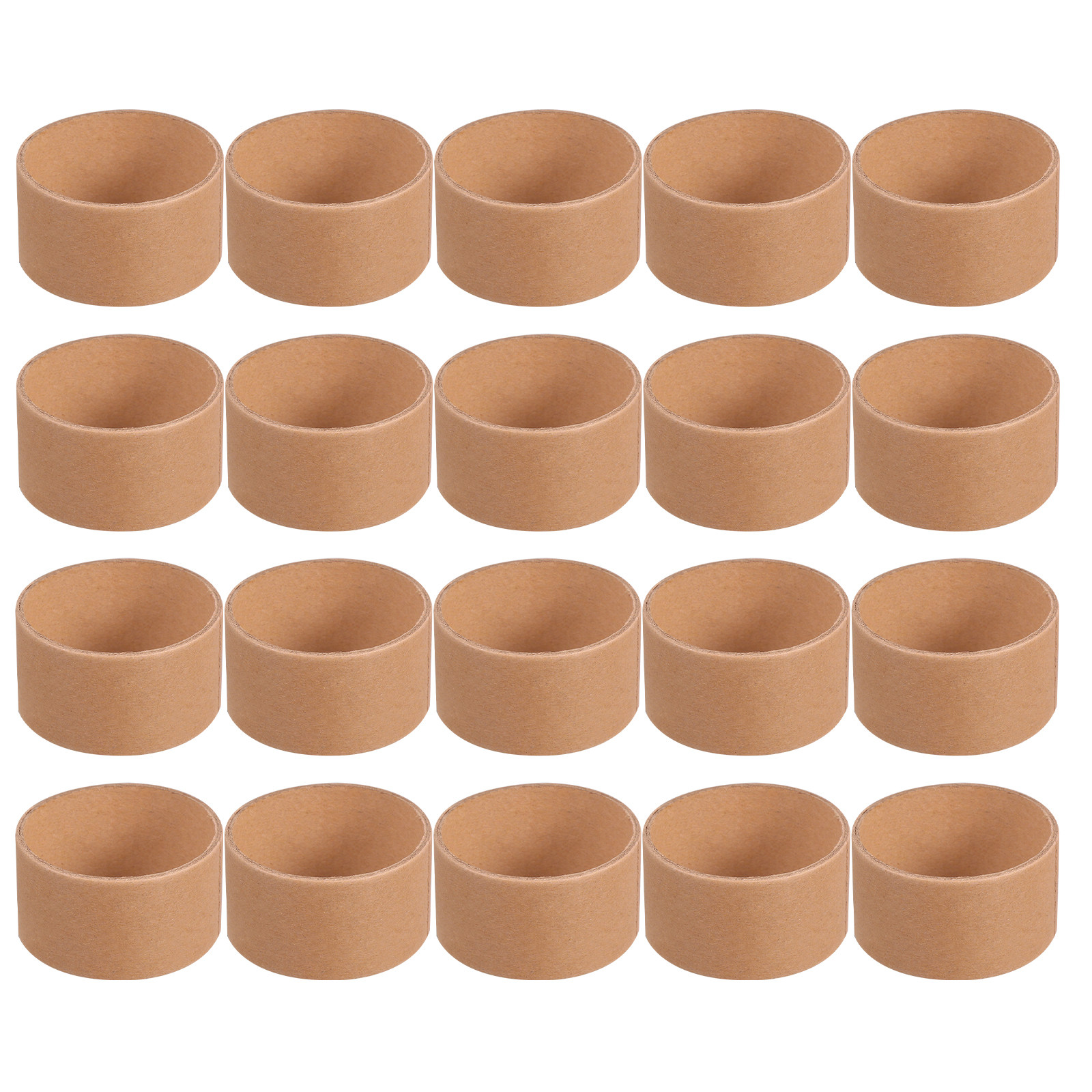 20Pcs Round Brown Cardboard Tu - Art Craft In Paper ulasan dan harga