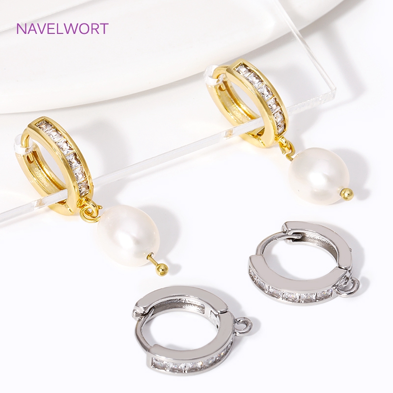 18K Gold Plated Inlaid Zircon  - Art Craft Making ulasan dan harga