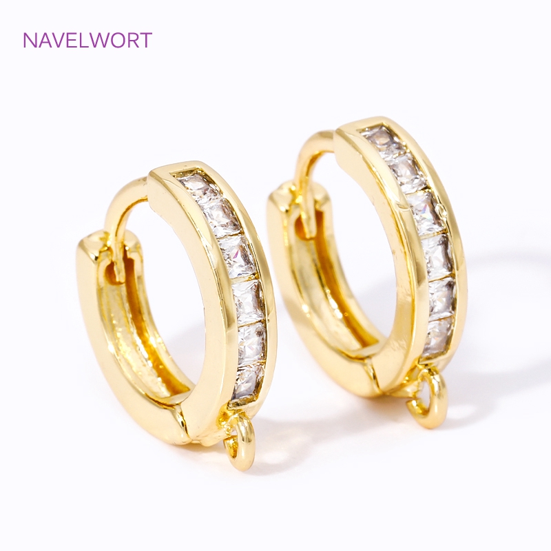 18K Gold Plated Inlaid Zircon  - Art Craft Making ulasan dan harga