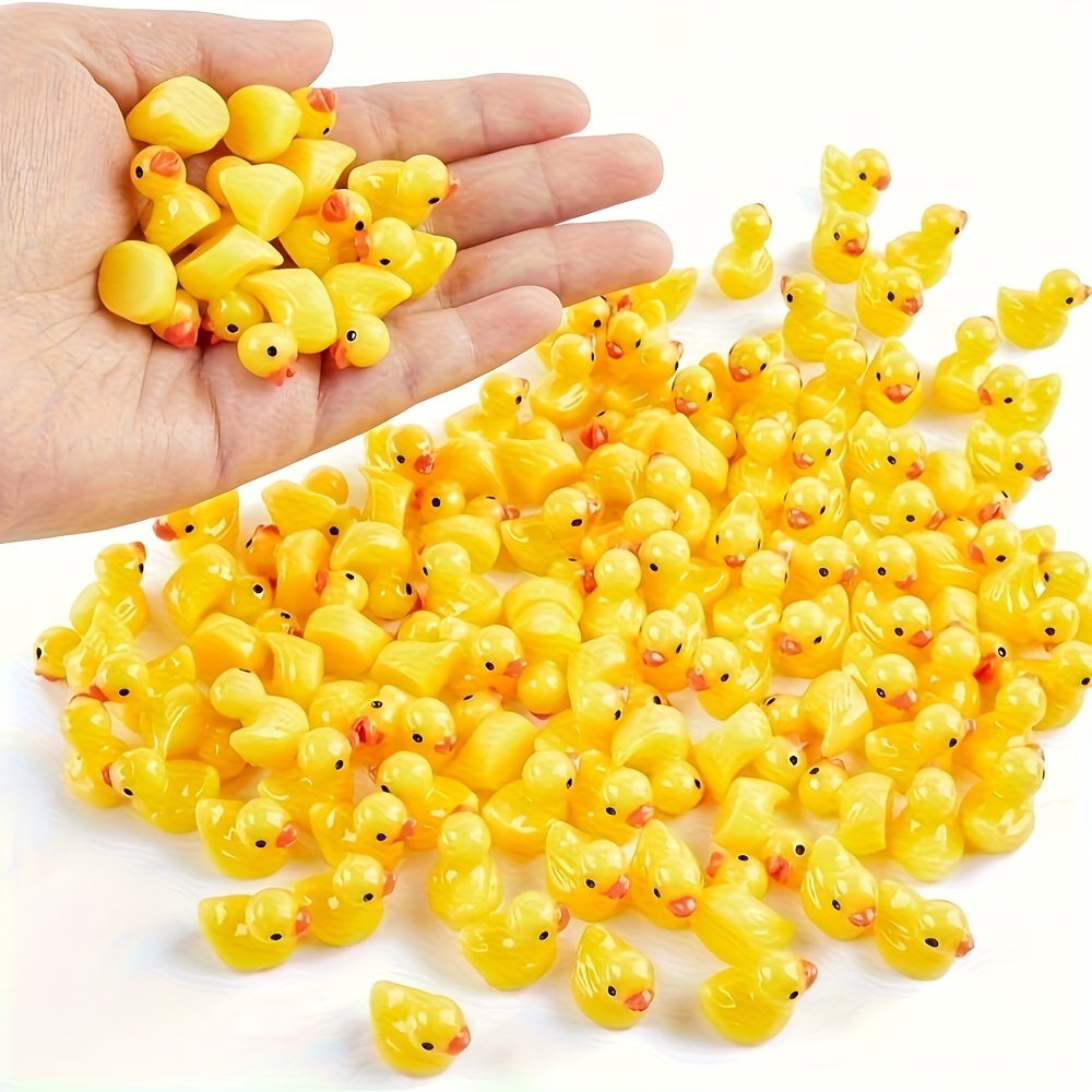 100Pcs Yellow Mini Duck Bulk R - Art Craft Duck ulasan dan harga