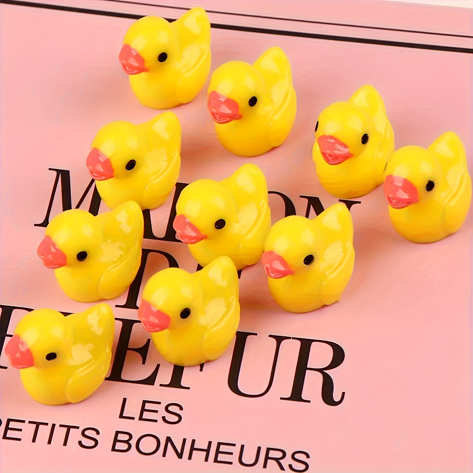100Pcs Yellow Mini Duck Bulk R - Art Craft Duck ulasan dan harga