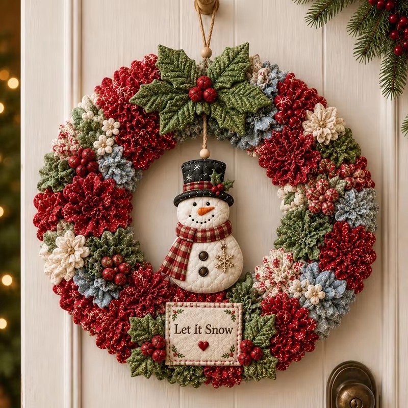 3D Christmas Fabric Poke Art K - Art Craft Materials ulasan dan harga